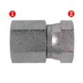 NPTF Female Pipe x NPSM Female Pipe Swivel