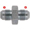 Steel Fittings: JIC 37� Tube Union w/ Large Hex
