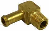 30R7 Hose Barb, Male Pipe (NPTF) 90�
