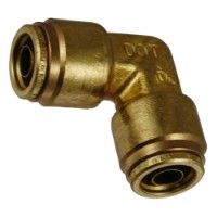 Push-In Air Brake (Nylon Tube) Union 90� Elbow