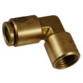 Push-In Air Brake (Nylon Tube) x Female Pipe 90� Elbow