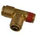 Push-In Air Brake (Nylon Tube) x Male Pipe Run Tee