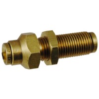 Push-In Air Brake (Nylon Tube) Bulkhead Union