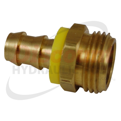 PushLock Hose Barb x 3/4" Male NH (Garden Hose) Thread