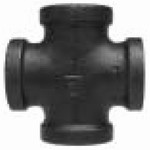 Malleable Iron Female Pipe Cross