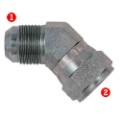 Male 37� Flare (JIC) x Female JIC Swivel