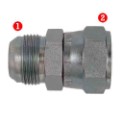 Male 37� Flare (JIC) x Female JIC Swivel