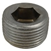 Black Steel Pipe Plug (Hex Socket)