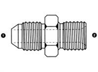 9005 | SAE 37� Flare (JIC) x BSPP