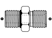 9006 | Straight Thread (ORB) x BSPP