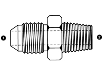 9011 | SAE 37� Flare (JIC) x BSPT