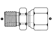 9019 | BSPP x Female Metric Swivel