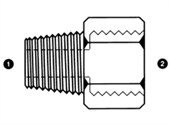 9032 | BSPT x Female BSPP Bushing