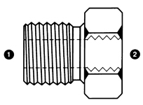 9038 | BSPP x Female BSPP Reducer Bushing