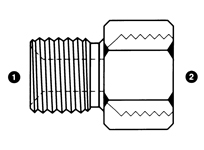 9039 | BSPP x Female BSPP Extended Bushing