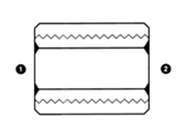 9043M | Metric Female Coupling