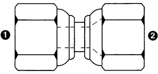 SAE 37� (JIC) Female x JIS 30� Female Swivel