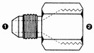 9230 | SAE 37� Flare (JIC) x Komatsu 30� Female Solid