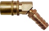 Female Coupler x Standard Hose Barb 45�