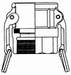 Aluminum Cam and Groove: Type D