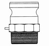 Brass Cam and Groove: Type F