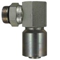 SAE Straight Thread (ORB) Male Swivel 90�