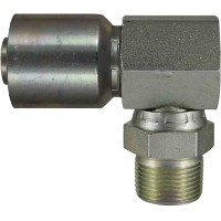 NPTF Male Pipe Swivel 90�