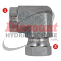 NPTF Female x NPSM Female Elbow (Stainless)