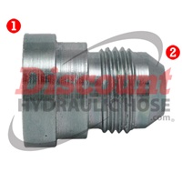 Steel Fittings: JIC 37� Swivel Tube Reducer