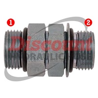 SS-6407| Straight Thread O-Ring Union (adjustable)