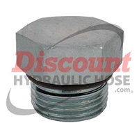 SS-6408 | Straight Thread O-Ring Hex Head Plug
