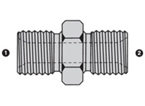 9000 | BSPP x BSPP British Pipe Nipple