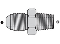 SS-9011 | SAE 37� Flare (JIC) x BSPT
