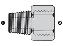 SS-9037 | Male Pipe (NPTF) x Female BSPP