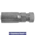 Stainless Steel JIC 37� Female Swivel Hose End