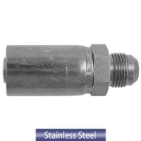 Stainless Steel JIC 37� Male Hose End