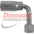 JIC/SAE Dual Seat Female Swivel 90� Long