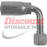JIC/SAE Dual Seat Female Swivel 90� Long